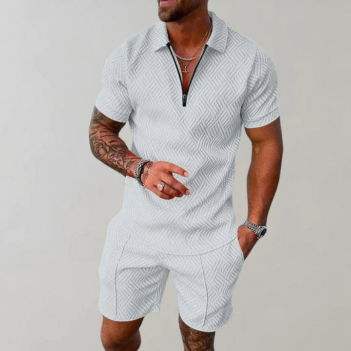 Oliver Conjunto de Verano Hombre – Algodón y Lino, Ligero y Transpirable