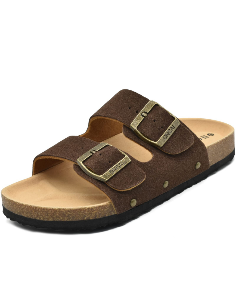 Eliza Sandalias Mujer – Slide Verano, Correas Ajustables y Plantilla Ergonómica