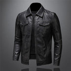 Robert Veste en cuir pour homme – Blouson élégant en cuir premium
